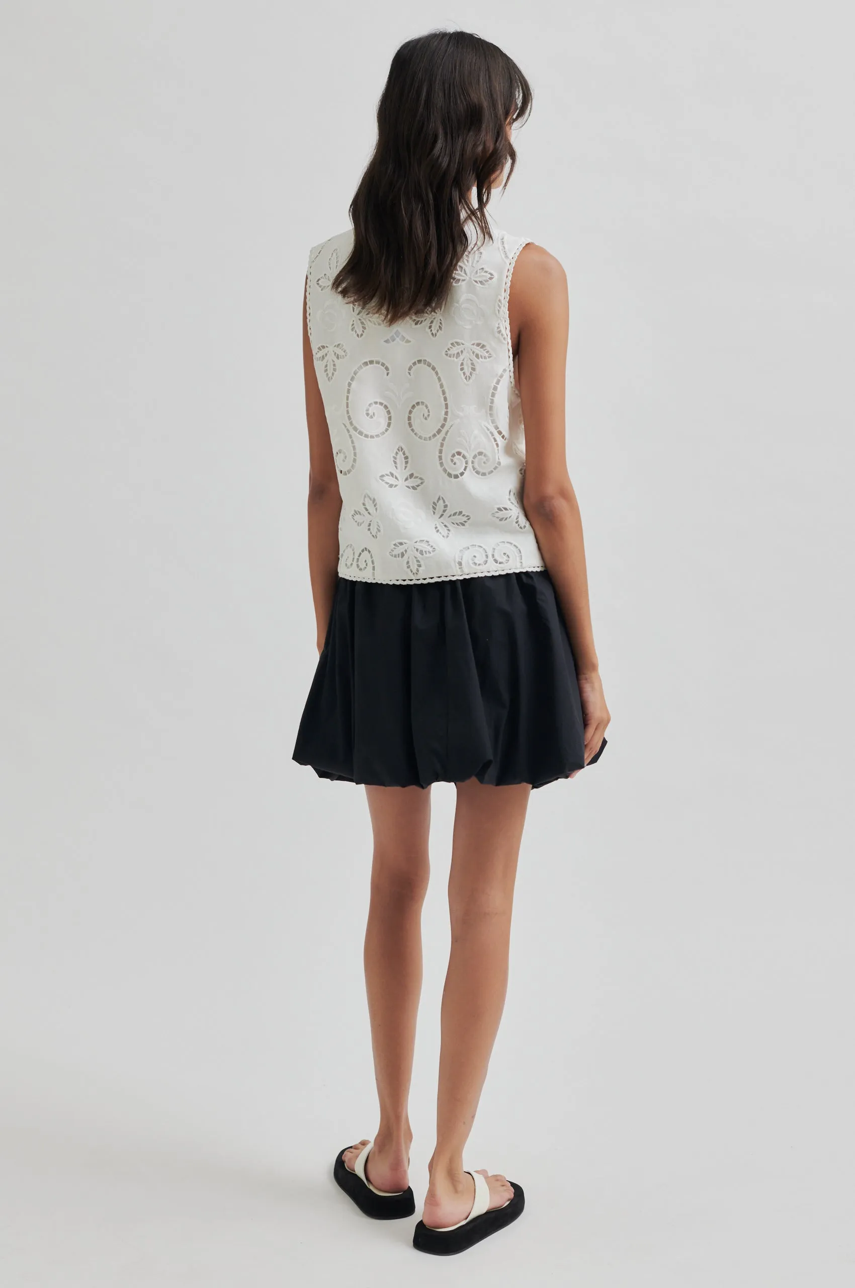 Low Care Nulana Mini Balloon Skirt