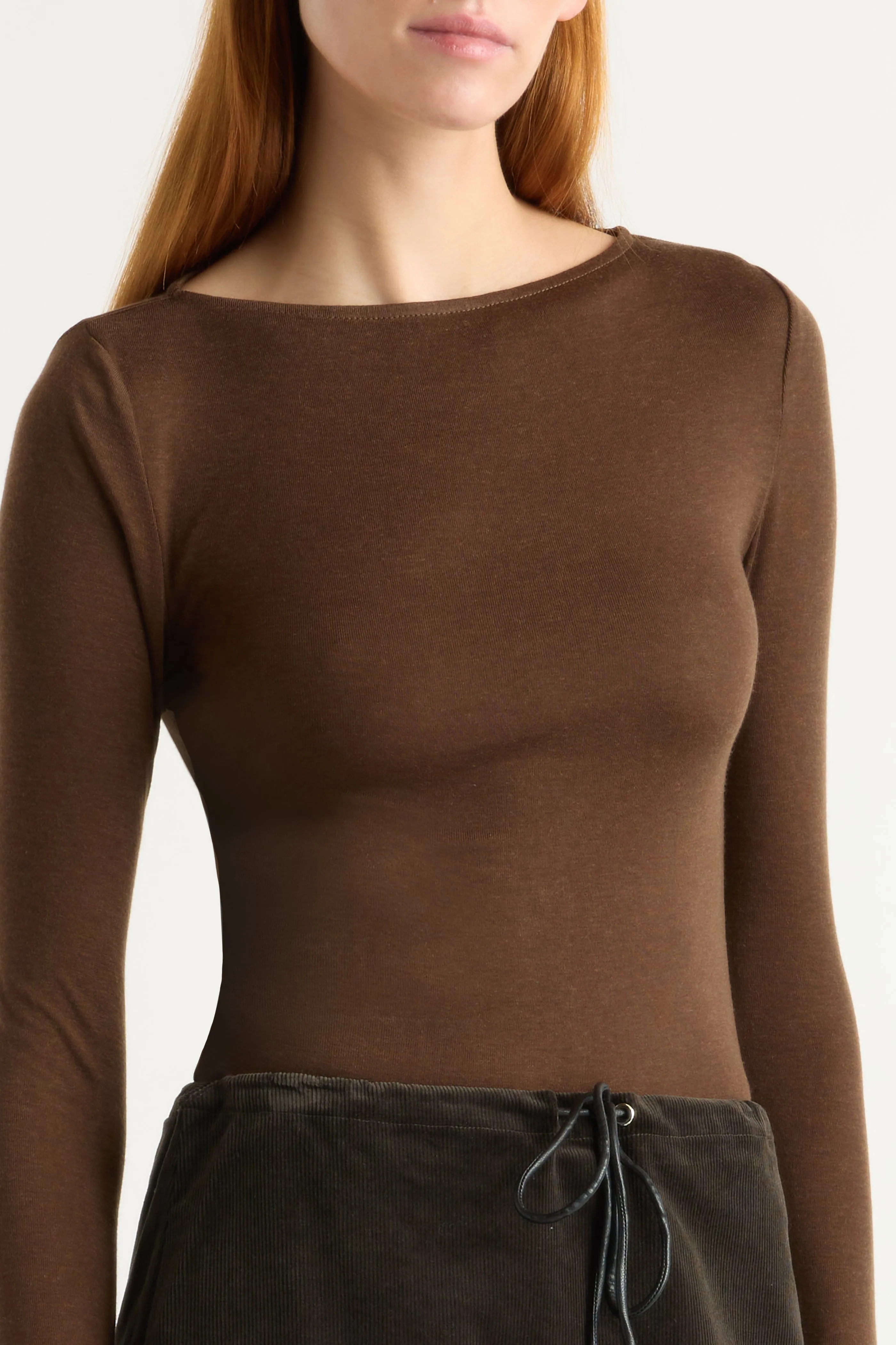 Lana Tencel-Wool Semi-Sheer Tee UV Protection Fabric