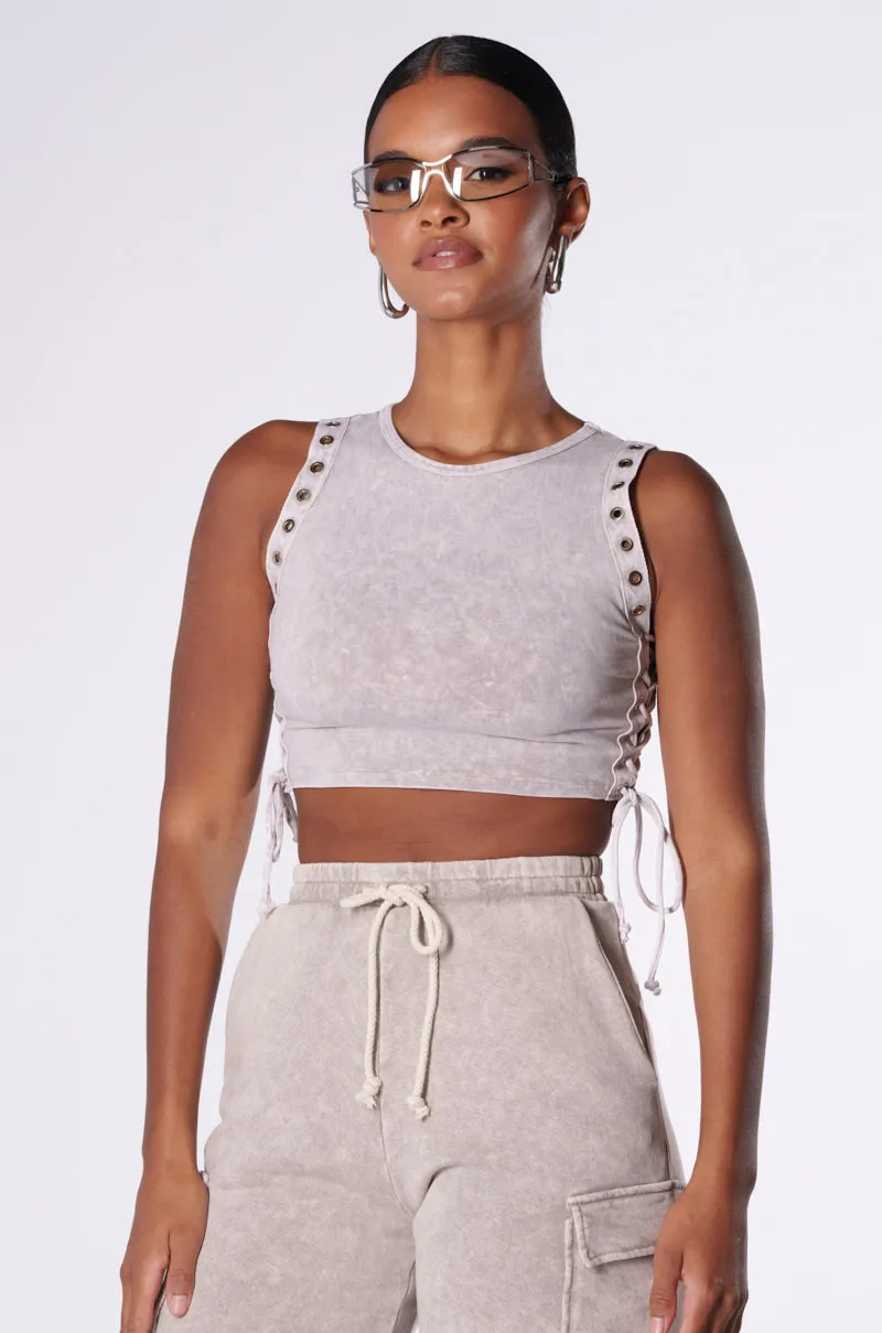 Travel Comfort Wrinkle resistant fabric UP TO NO GOOD TANK
