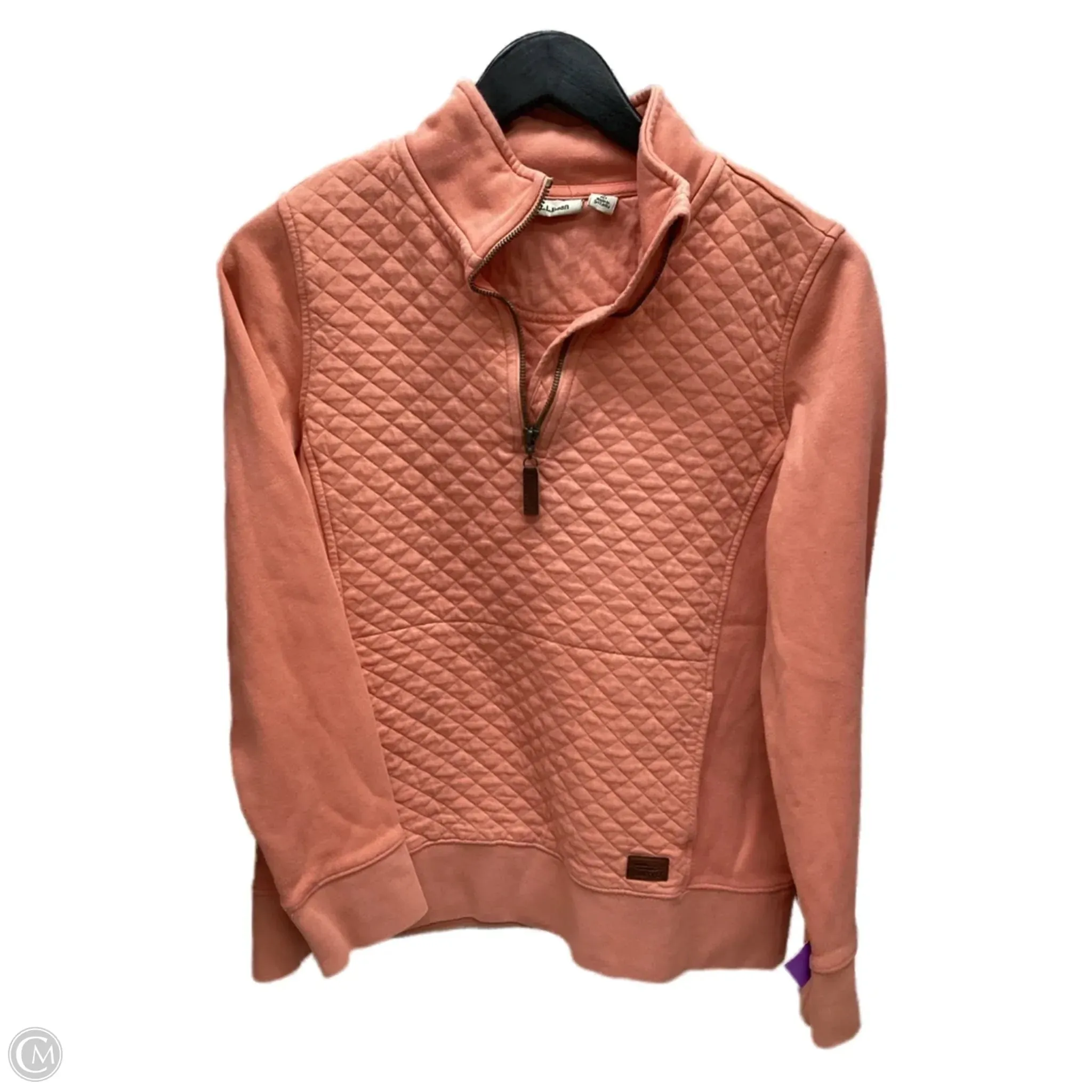Sweatshirt Collar By L.l. Bean In Coral, Size: S Brave Mode Lightweight Construction