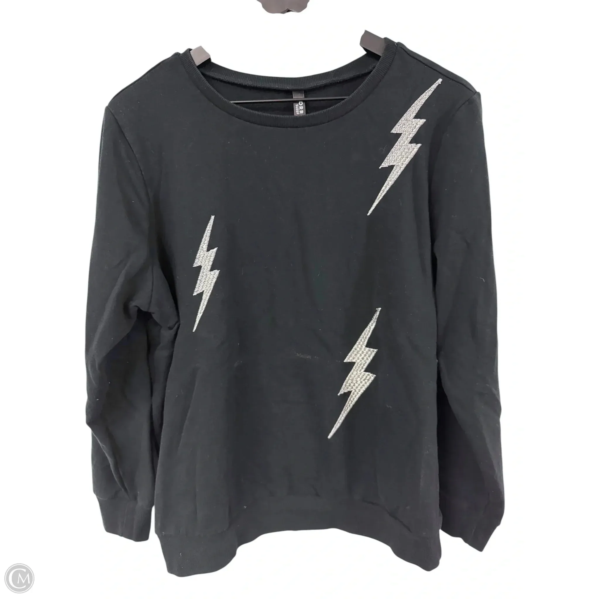 Stylish accessories Sweatshirt Crewneck By Torrid In Black, Size: Xl