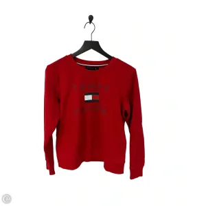 Earth Glow Sweatshirt Crewneck By Tommy Hilfiger In Red, Size: S
