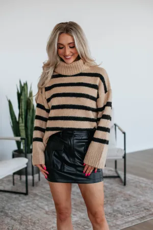 Simple Look Devan Leather Skirt