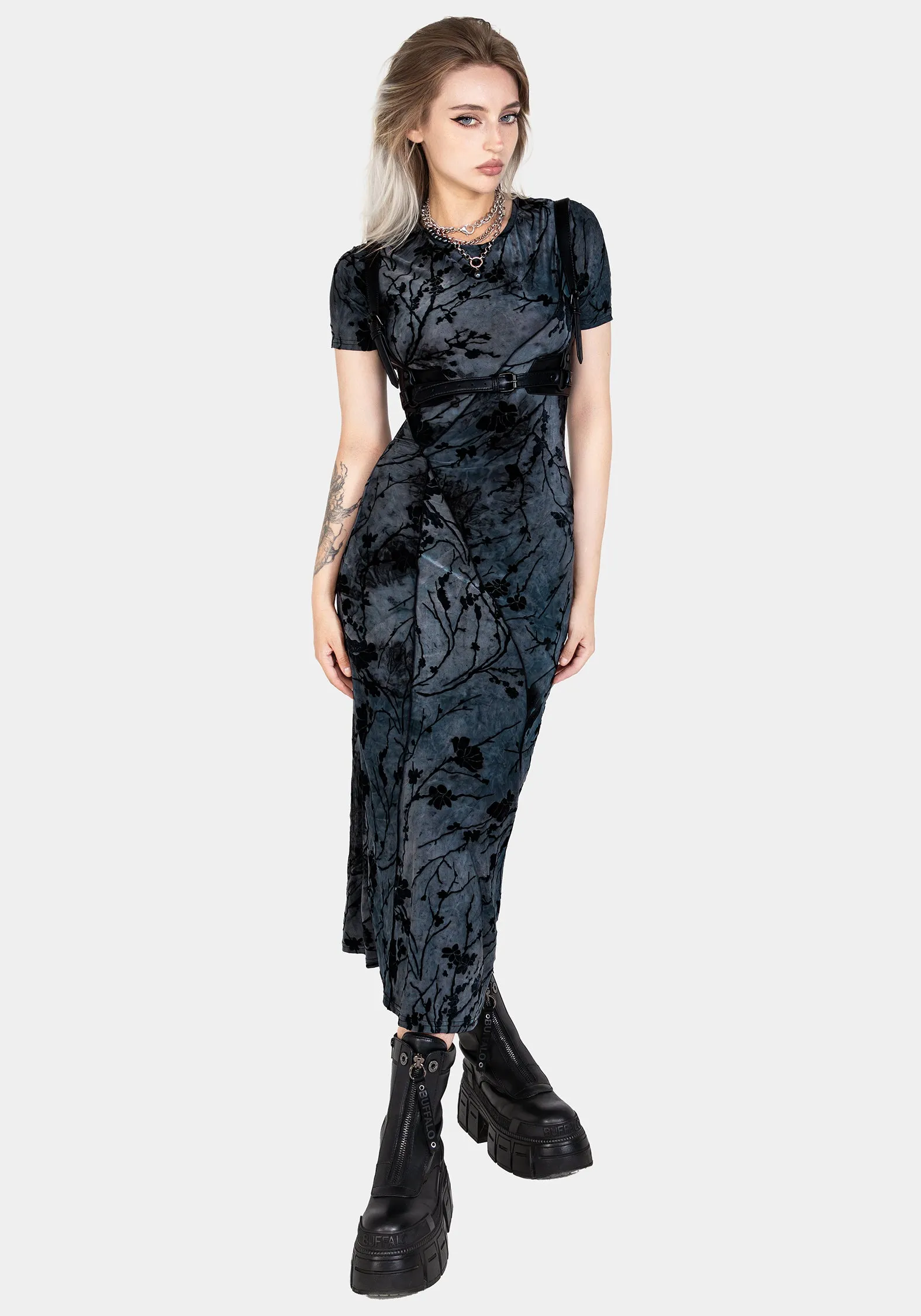 Wytchelm Bodycon Midaxi Dress Harbor Path Delicate formal gown