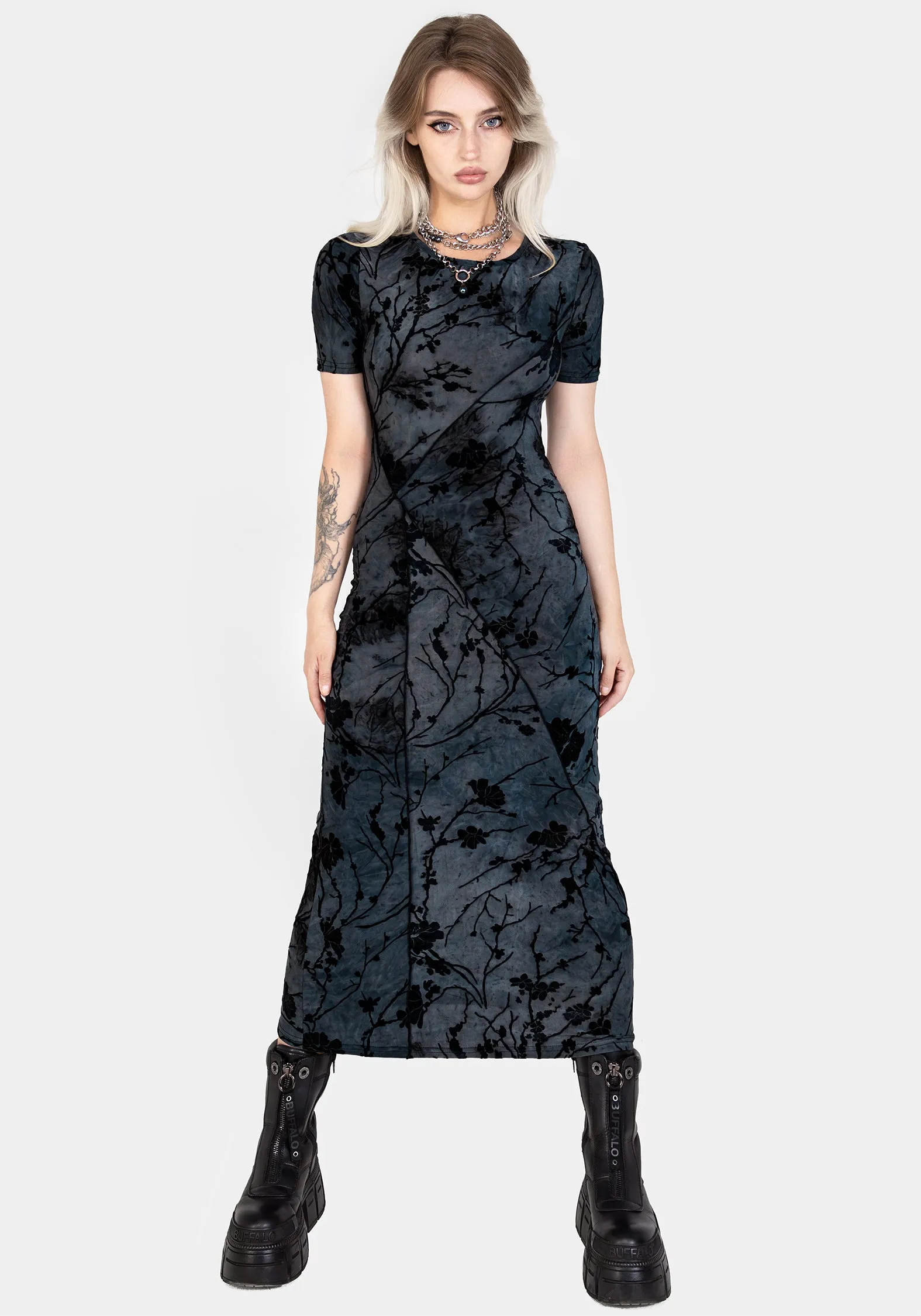 Island Mood Wytchelm Bodycon Midaxi Dress