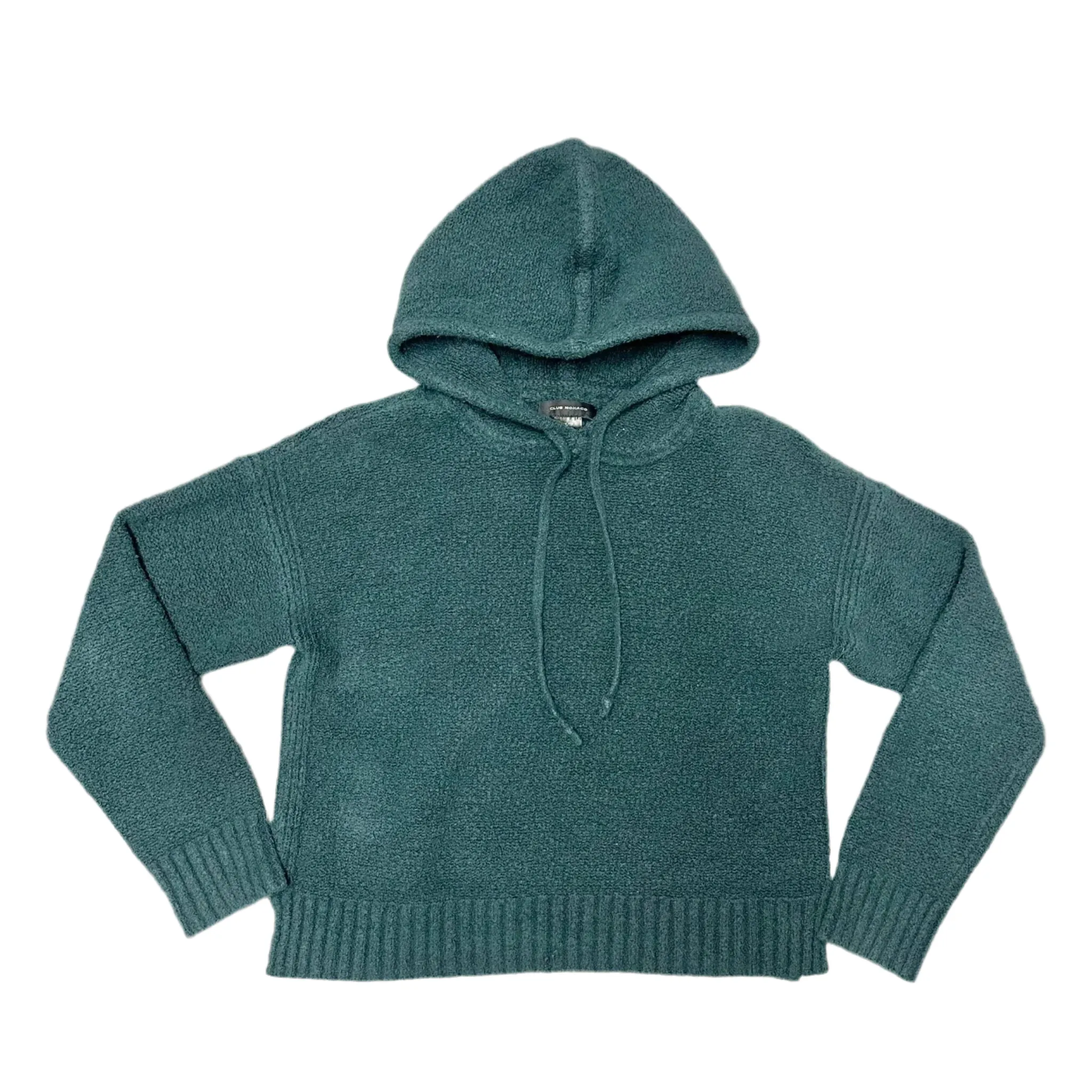 FadeResistantDye Sweatshirt Hoodie By Club Monaco In Green, Size: Xs