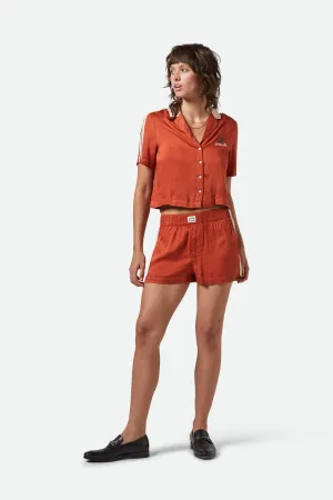 Silky Boxer Short - Burnt Brick Outdoor Comfort