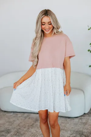 Hidden pockets Maise Floral Contrast Dress
