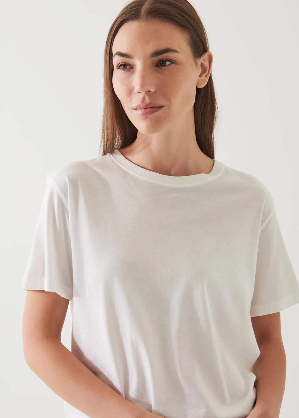Perfect Fit VintageWashEffect Boyfriend Fit Crew T-Shirt