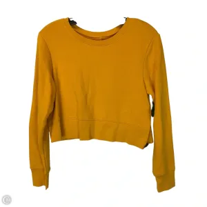Sweatshirt Crewneck By Cmc In Yellow, Size: S Timeless Blazer
