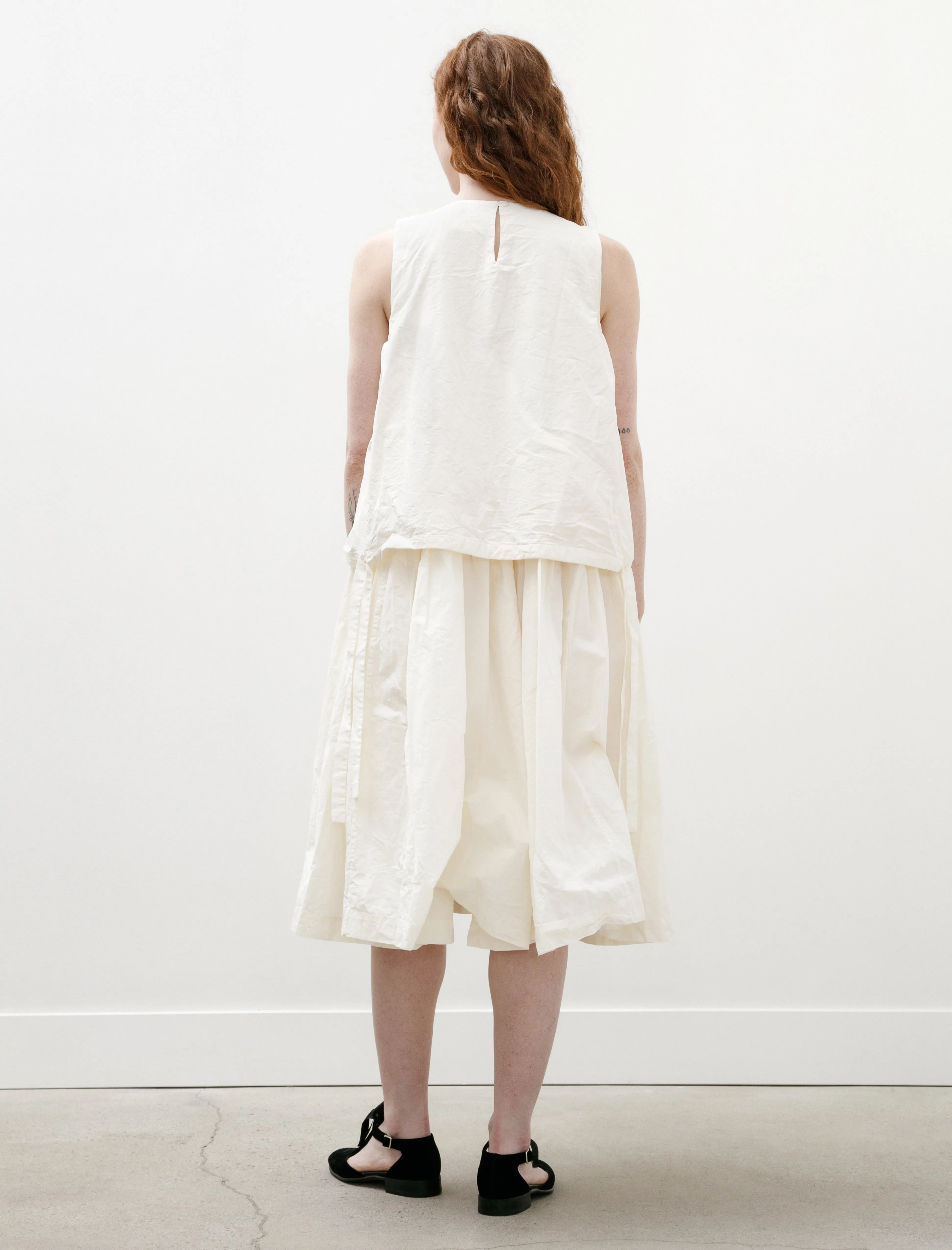 Astrid Dress Paper Cot Off White Easy Style Bride Side