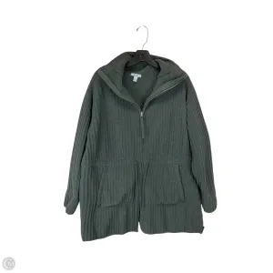 Sweatshirt Collar By Flx In Green, Size: Xl CompactWeave
