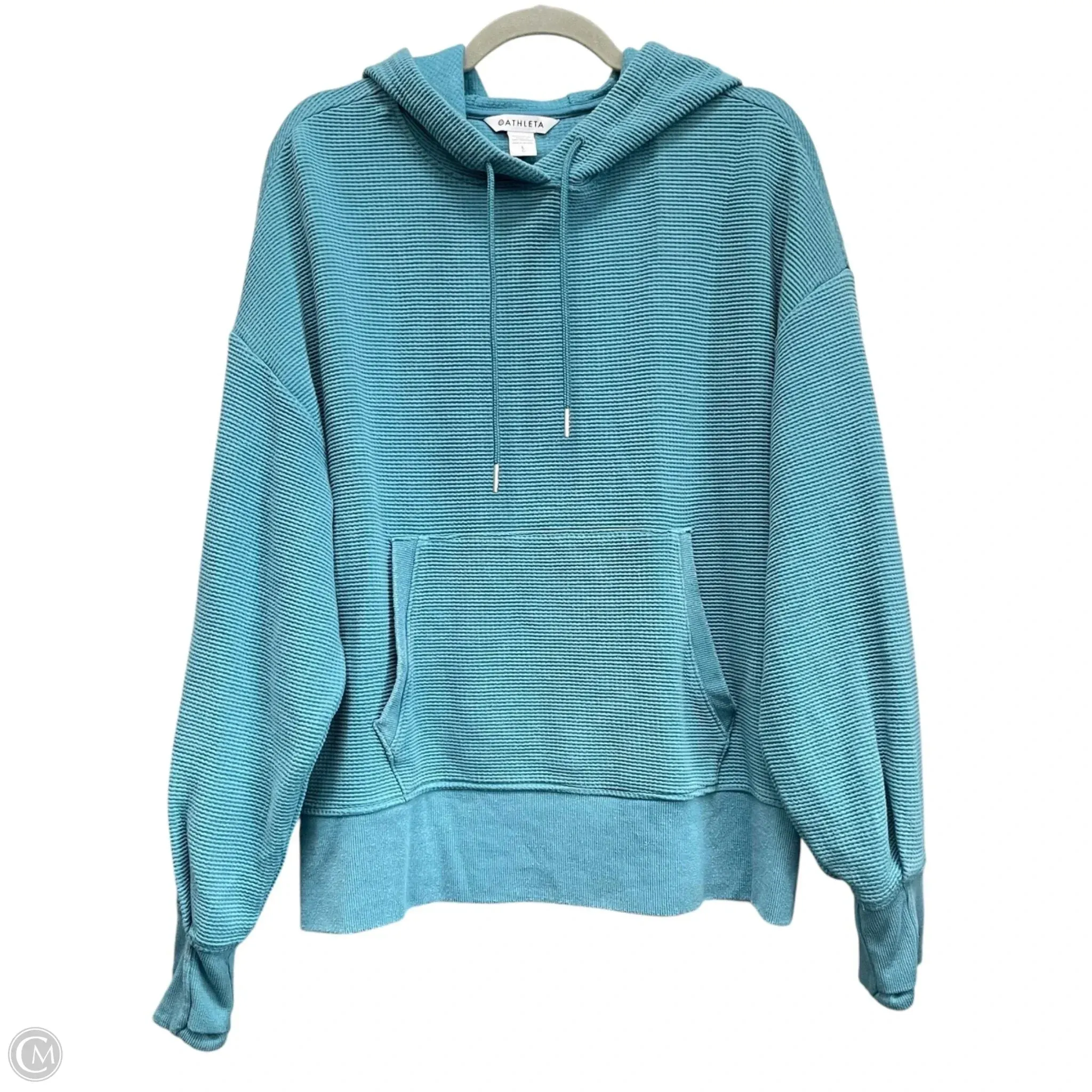 Craft Edge AntiStaticTechnology Sweatshirt Hoodie By Athleta In Blue, Size: L