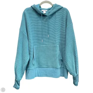 Craft Edge AntiStaticTechnology Sweatshirt Hoodie By Athleta In Blue, Size: L