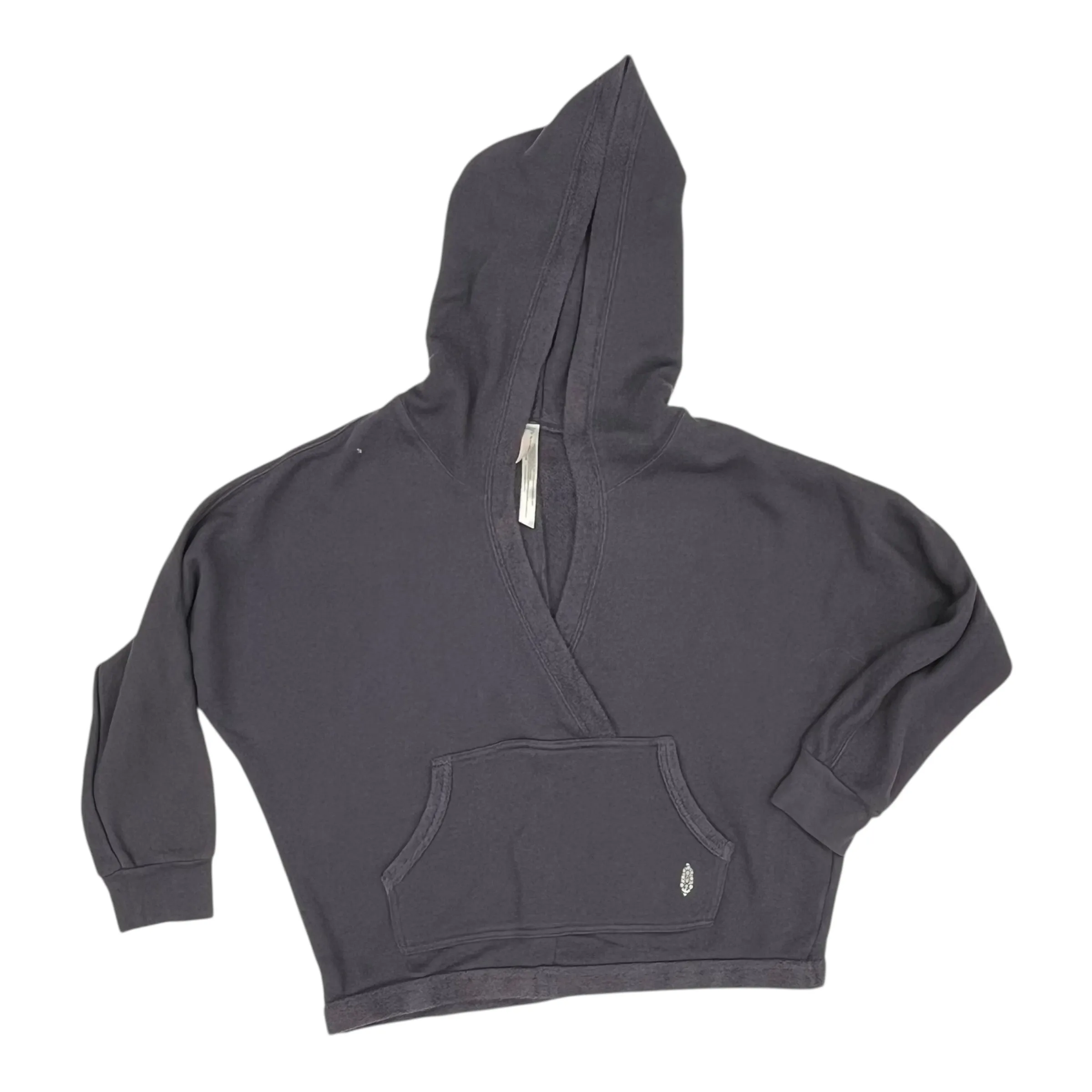 Mind Ease Sweatshirt Hoodie By Free People In Grey, Size:M