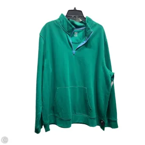 Flex Fit Sweatshirt Collar By Athletic Works In Green, Size: 3x