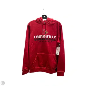 Travel Proof Formal Look Sweatshirt Hoodie By Colosseum In Red, Size: S