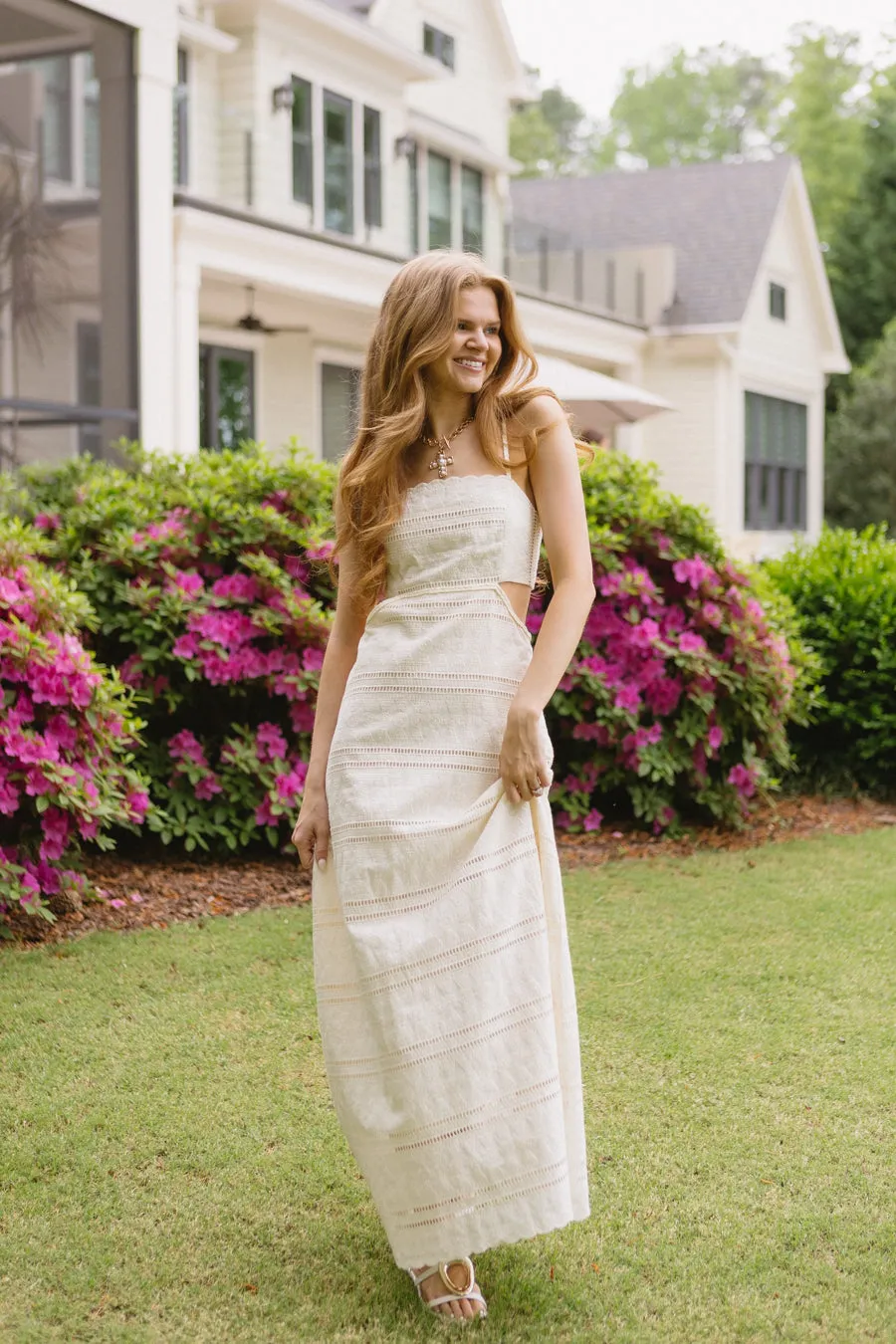 spring fresh Minimalist long piece In Your Dreams Dress