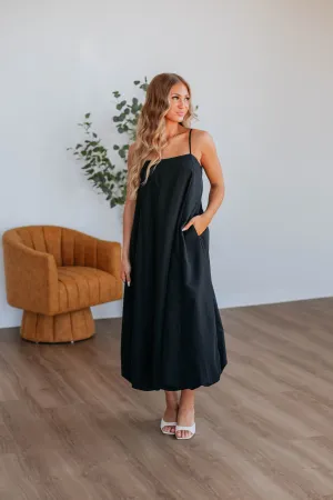 Rain Safe Veronika Dress - Black