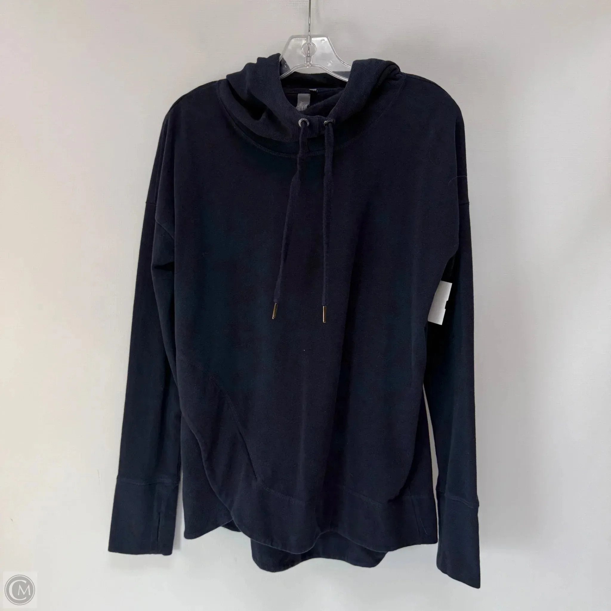 Handmade Fit Reinforced Stress Points Sweatshirt Hoodie By Sweaty Betty In Navy, Size: M