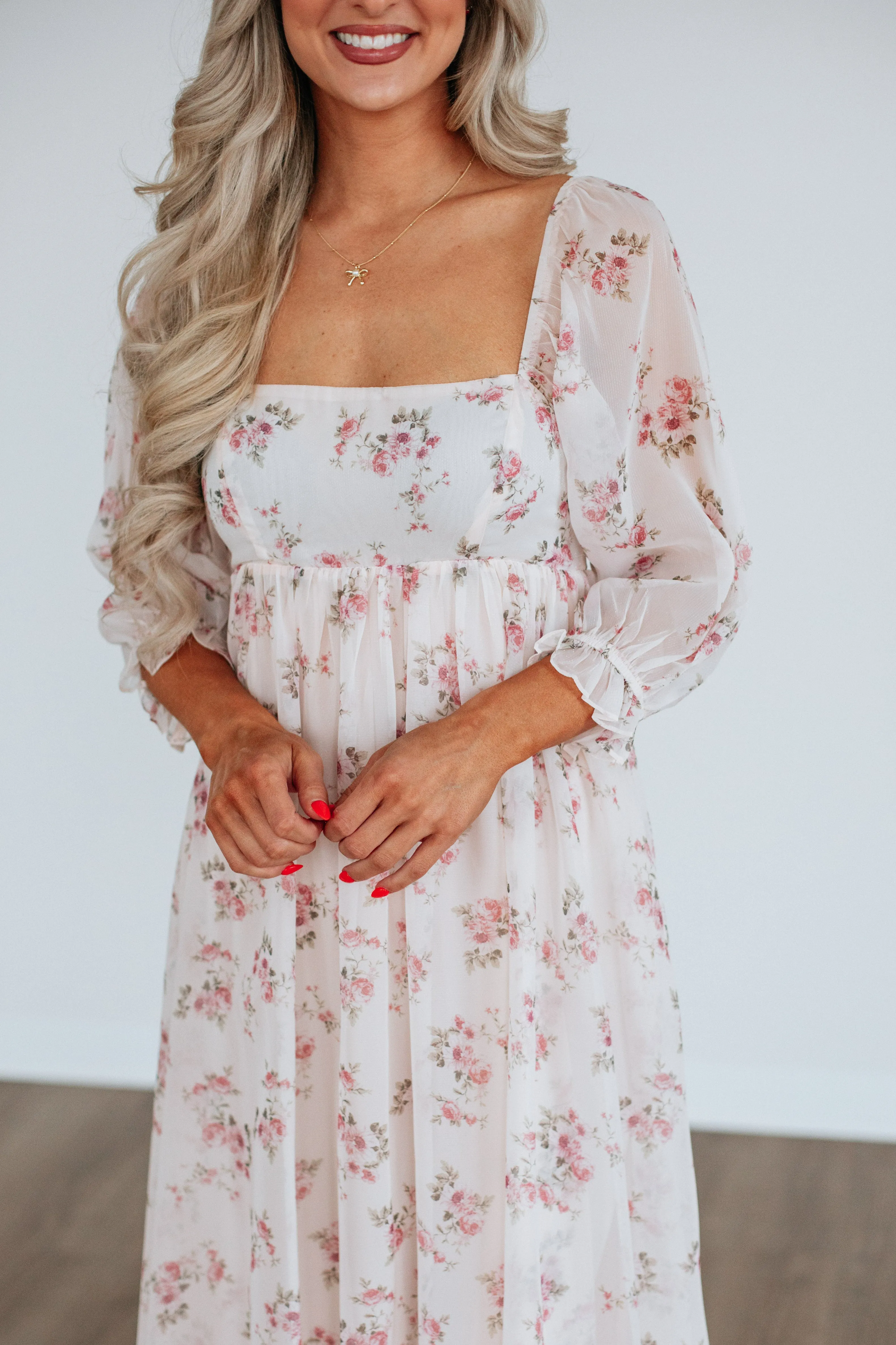 Street Glow Shell Shine Ambrie Babydoll Dress