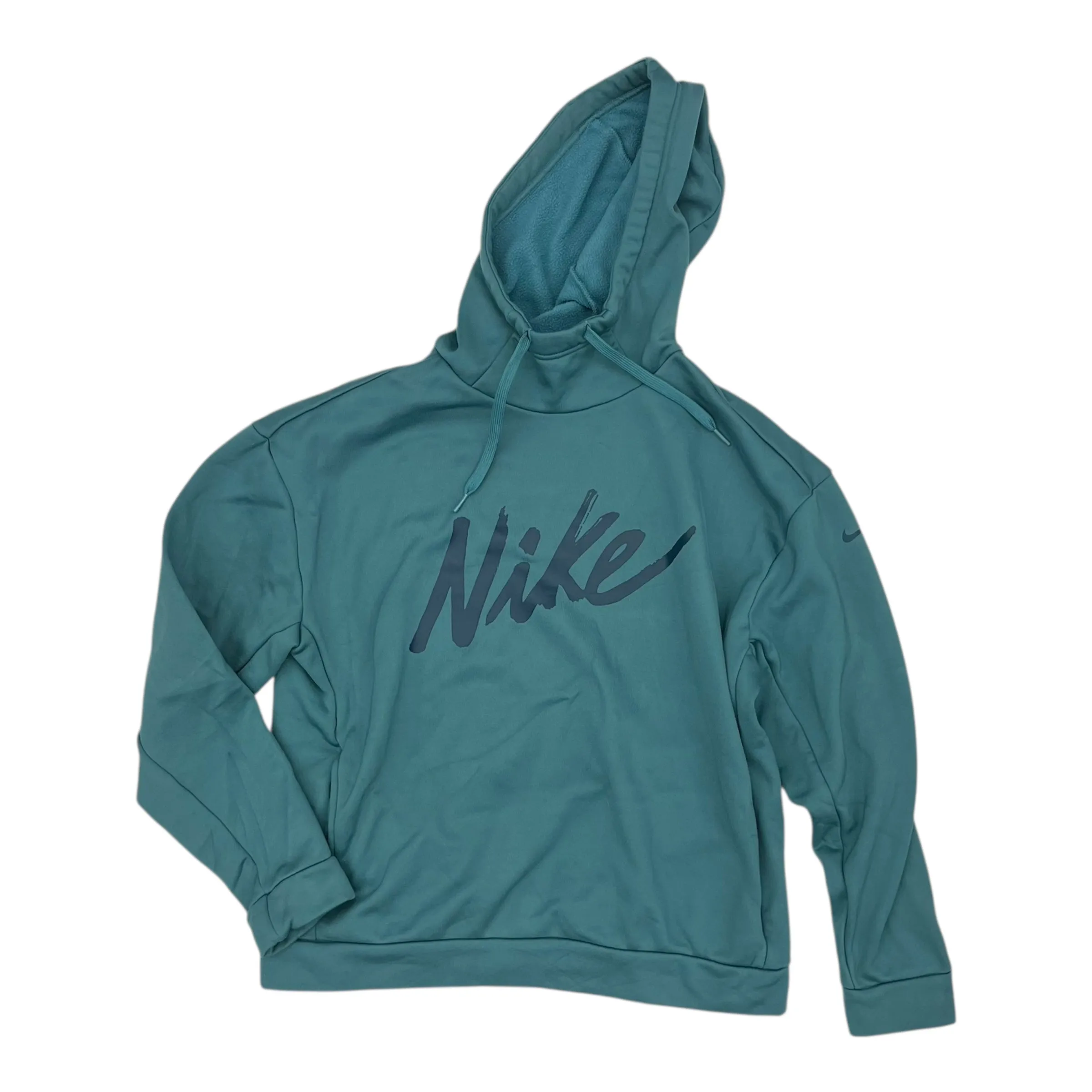 Sweatshirt Hoodie By Nike In Blue, Size:S Comfortable Jumpsuit Couple Look