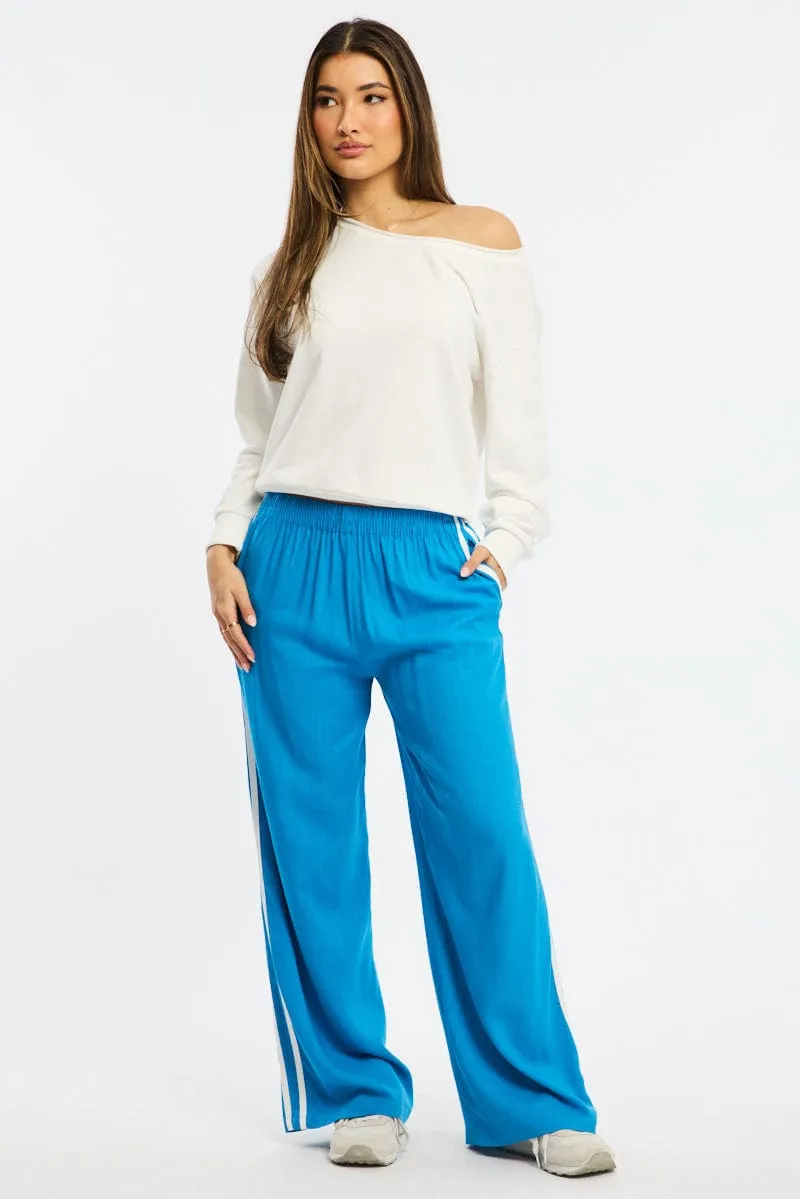 product matte sophistication White Off Shoulder Sweater Long Sleeve