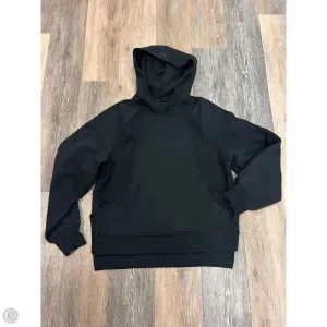 Desk Style Athletic Sweatshirt Hoodie By Lululemon In Black, Size: Xs/S