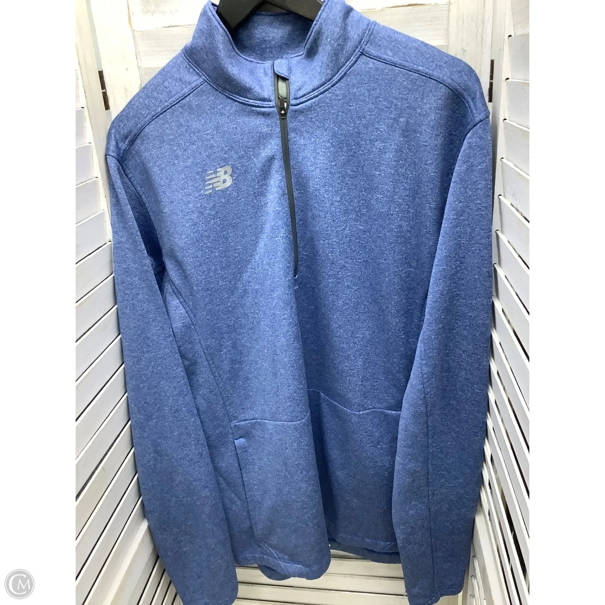 TaglessLabel Run Ready Sweatshirt Crewneck By New Balance In Blue, Size: S