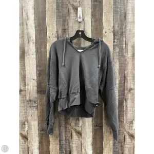 Sweatshirt Hoodie By Abercrombie And Fitch In Grey, Size: S Warm Gloves