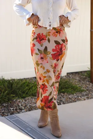 Garden Glow Skirt Outfit Display Polished Cut