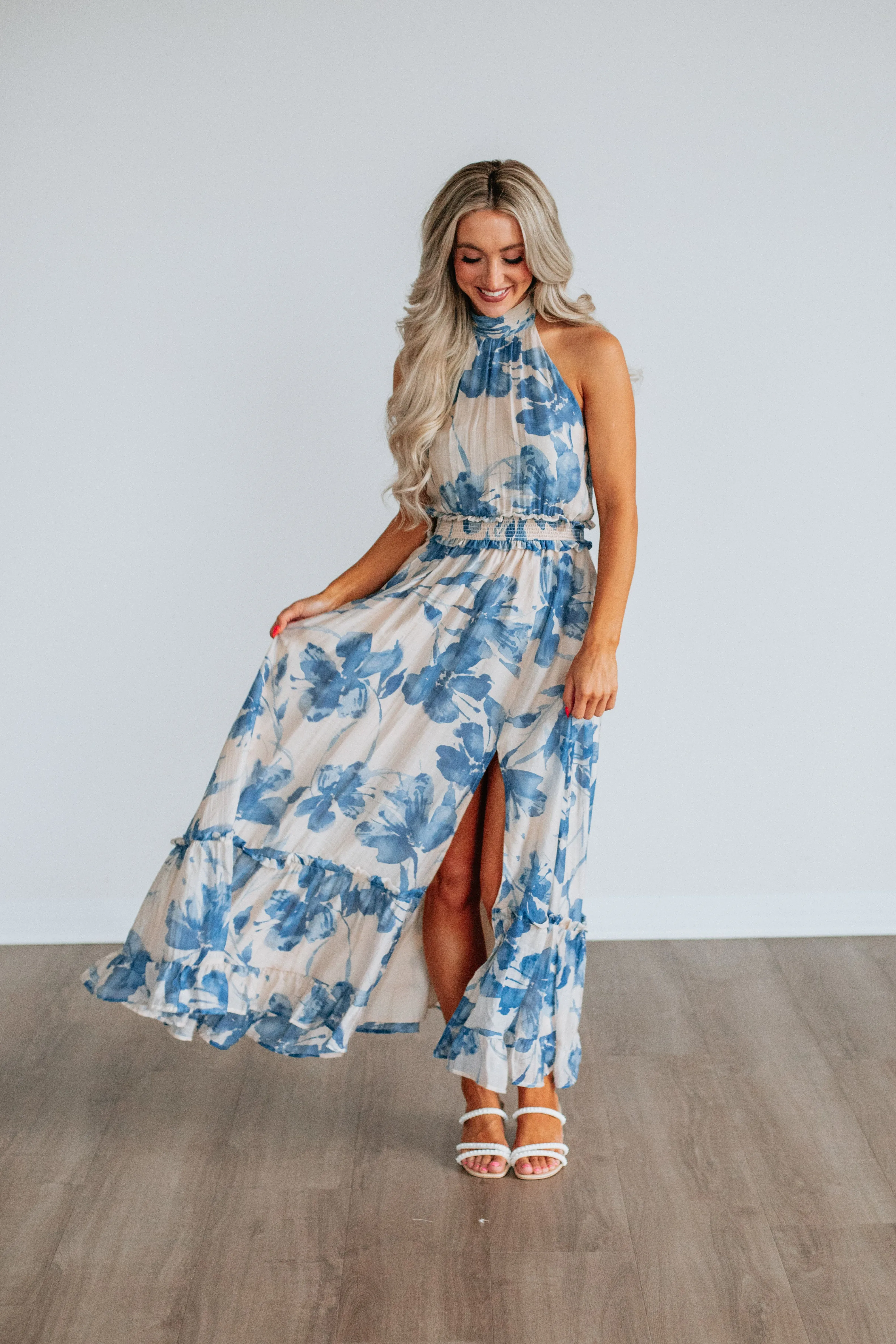 Flower Path Janae Maxi Dress