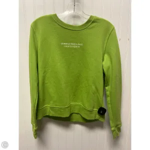 Lightweight sweater Activewear Clothing Sweatshirt Crewneck By Zara In Green, Size: M