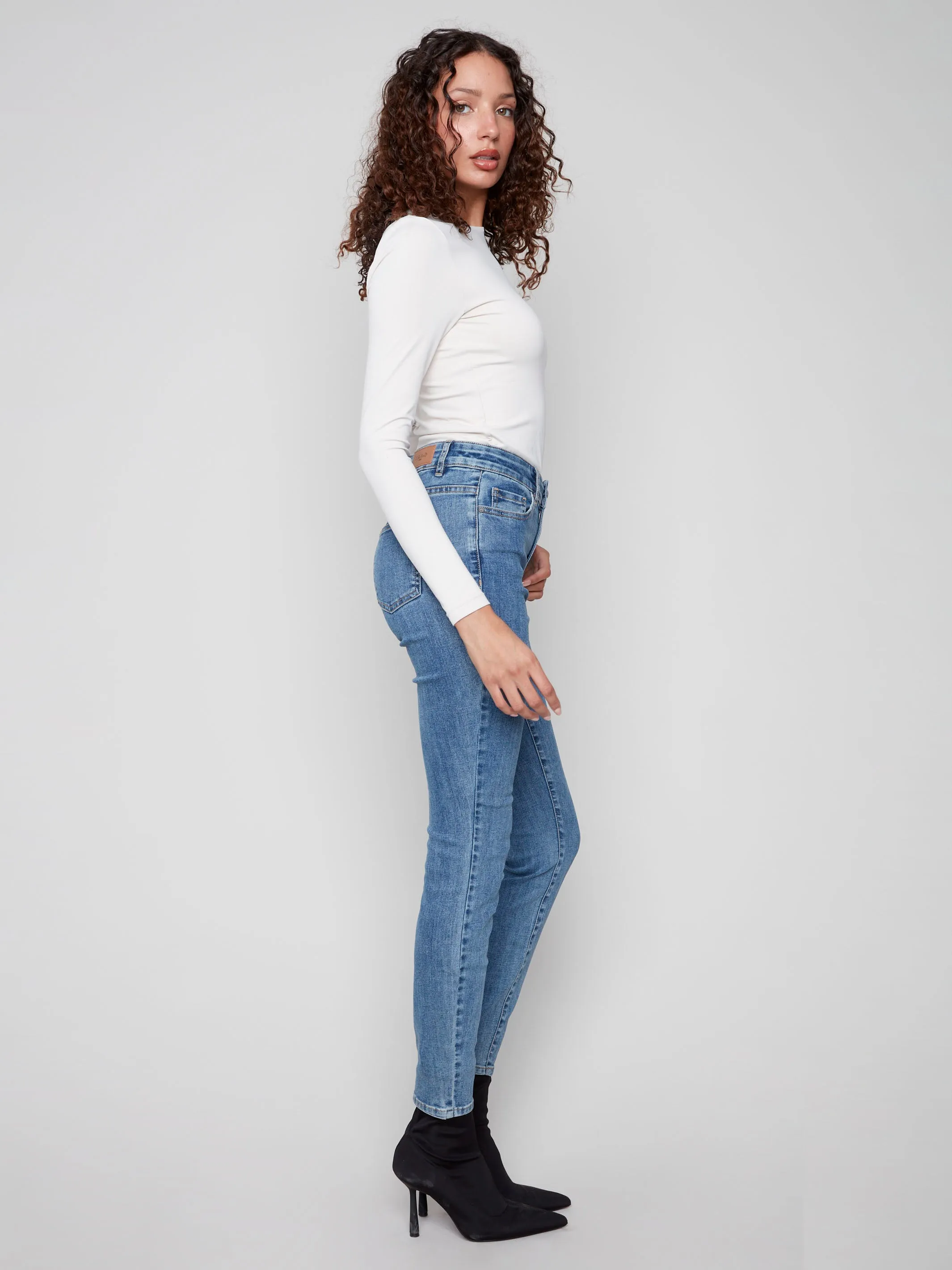 Carine Skinny Jeans - Medium Blue Trend Neutral Quick Match