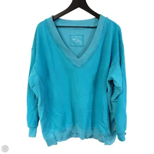 Sweatshirt Crewneck By Aerie In Aqua, Size: M Breathable Fit