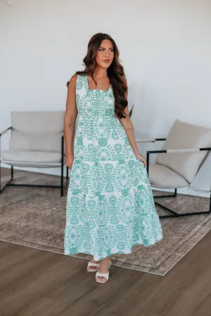 Leather Soft Ophelia Floral Dress