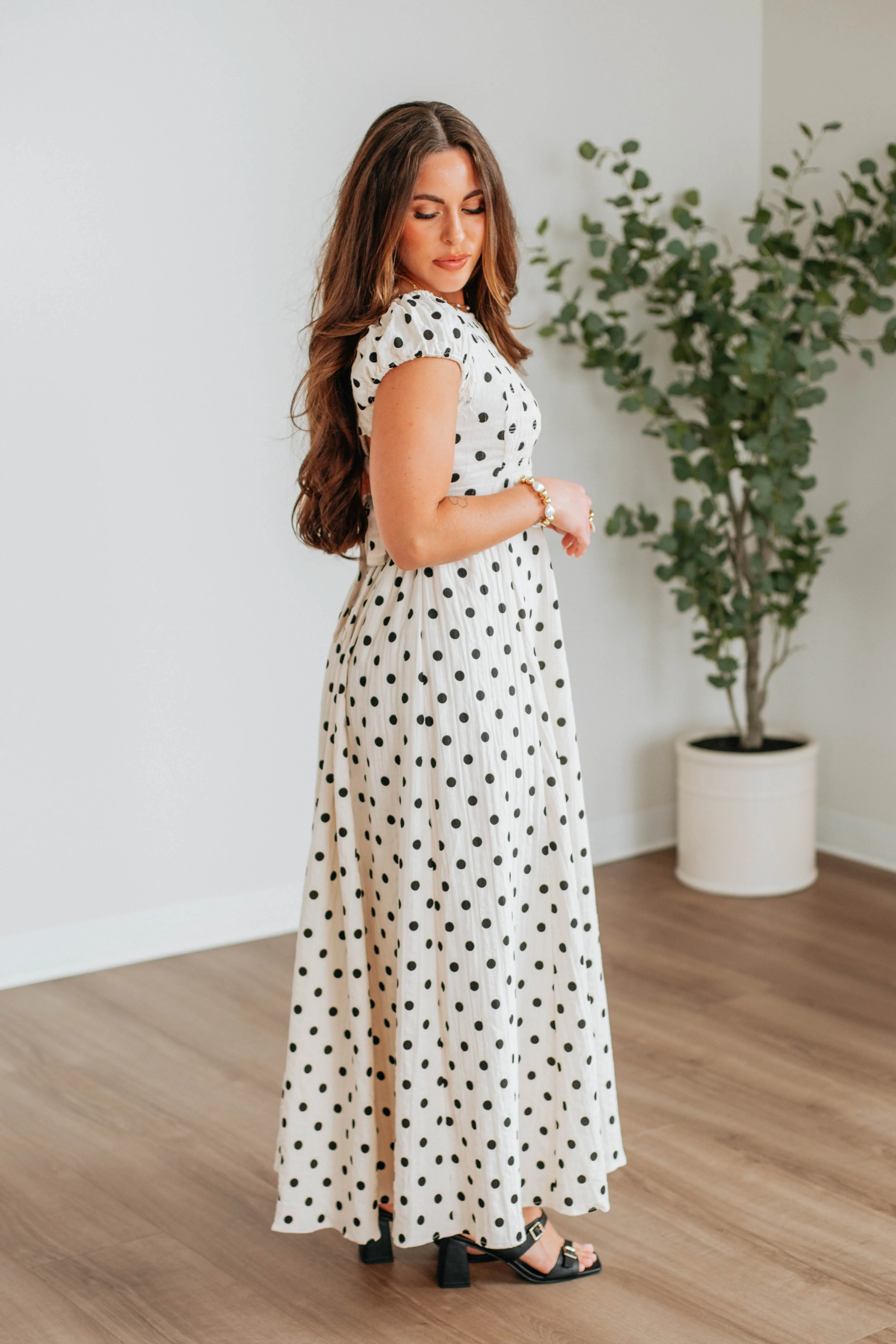 Star Trail Light Glow Audrie Maxi Dress