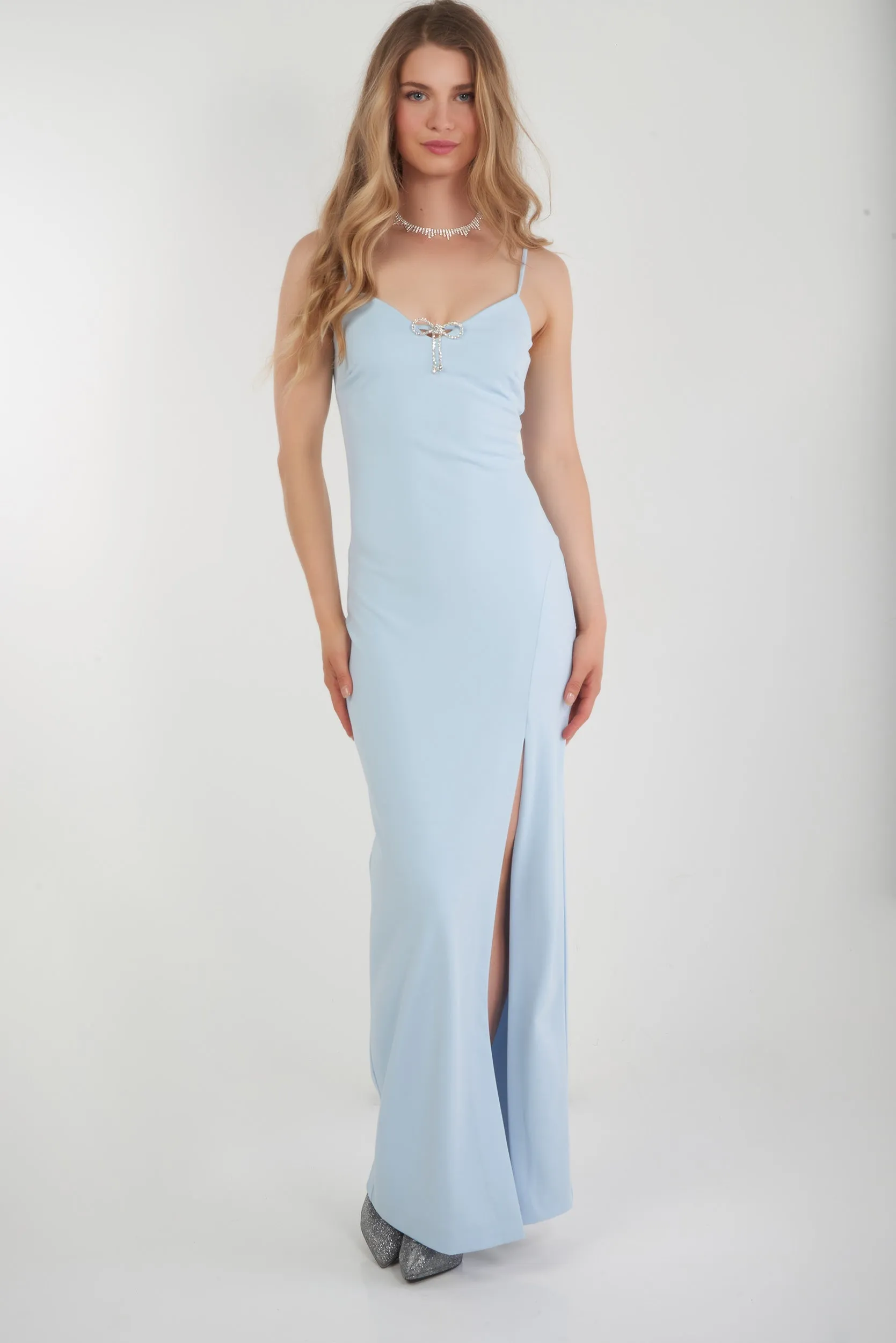 Robe longue avec bijou - SHAYA - (E-A16) Blossom View Court Path