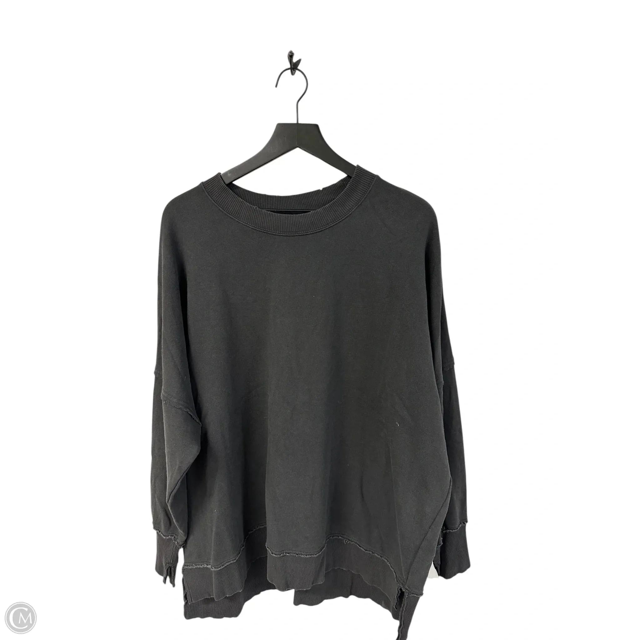 Sweatshirt Crewneck By Aerie In Grey, Size: M Comfy Style Stylish accessories
