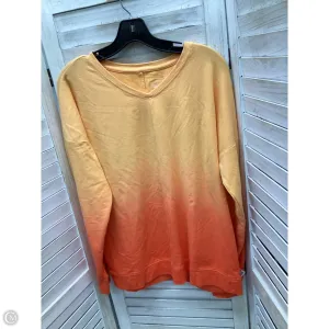 Soft Motion Sweatshirt Crewneck By Tek Gear In Tie Dye Print, Size: M