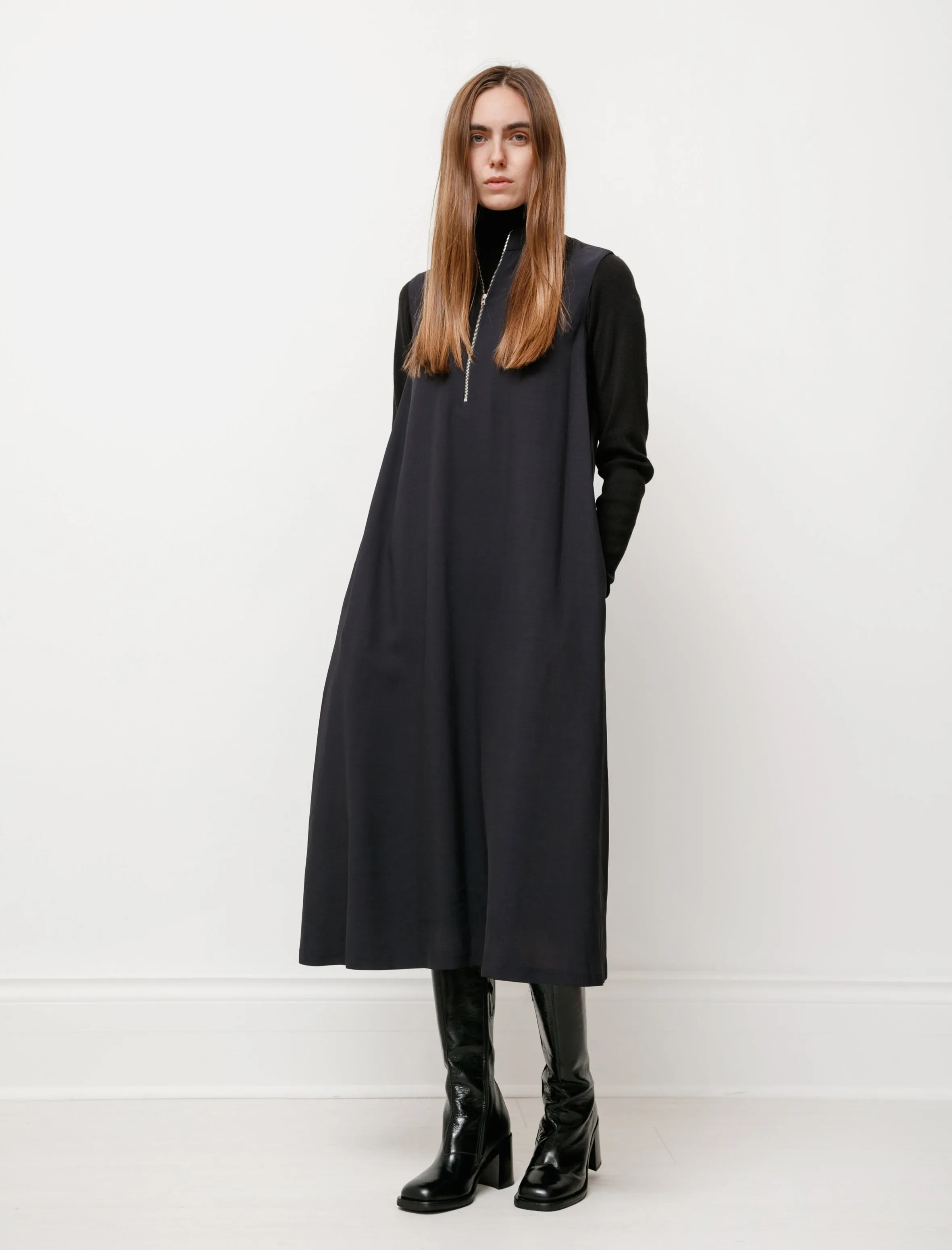 Silk Glow FadeResistantDye Dress Dogma Night