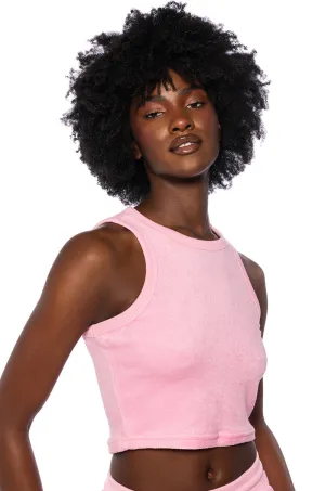 rigid use high safety level SOFT SPOT SCOOP NECK LOUNGE TOP