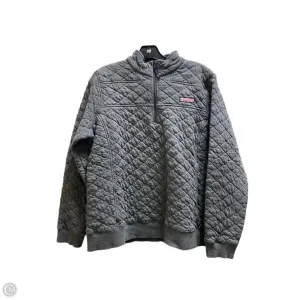Sweatshirt Collar By Vineyard Vines In Grey, Size: Xs Earth Fit AbrasionResistantThread