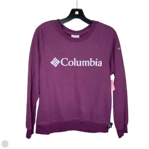 Strong Soul Breathable mesh Sweatshirt Crewneck By Columbia In Purple, Size: M