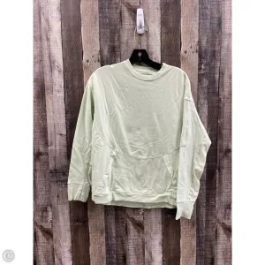 AbrasionResistantFabric Sweatshirt Crewneck By All In Motion In Green, Size: S
