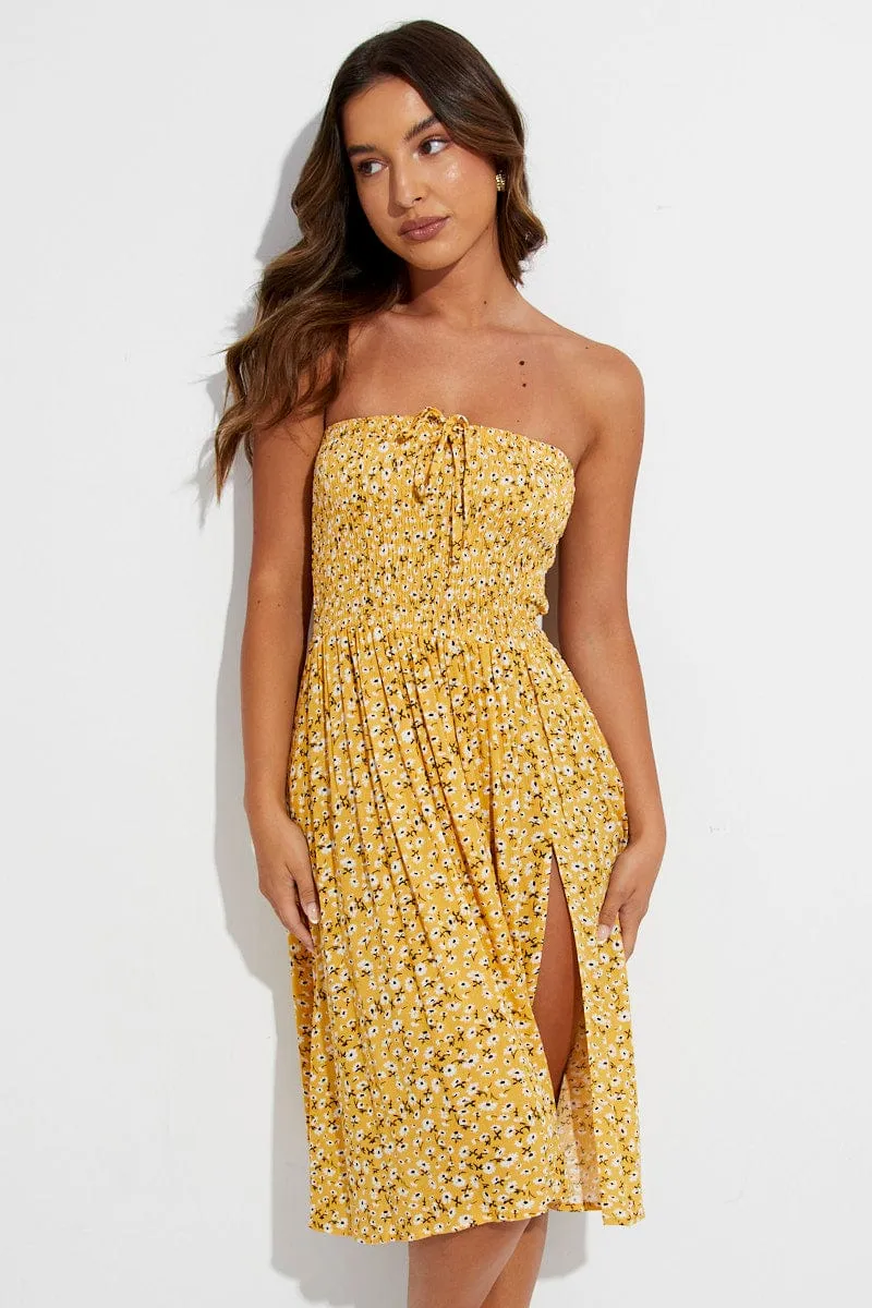 Print Maxi Skirt High Rise Fashion Fusion