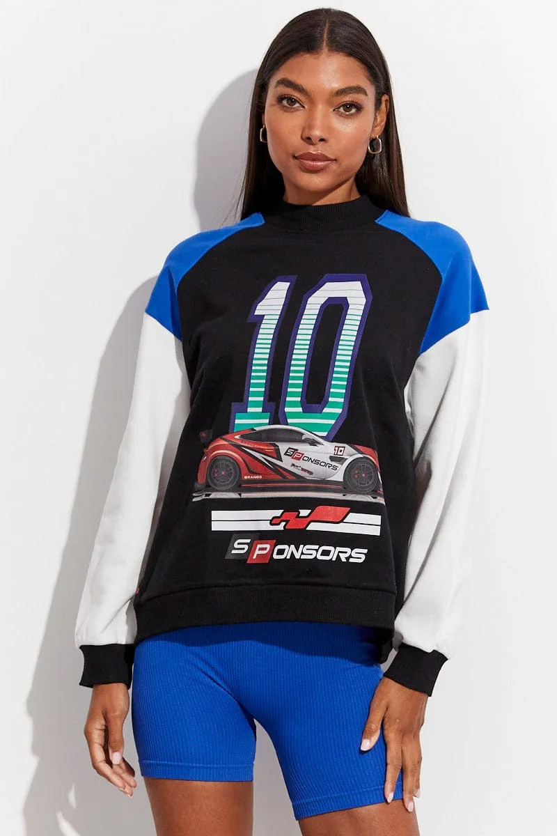 product team unity Effortless Comfort Multi Motocross Sweater Long Sleeve Crew Neck Racing