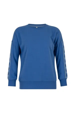 Crew Neck Sweatshirt | Delft Blue | 2256B1 product customization flexibility Outdoor Vibe