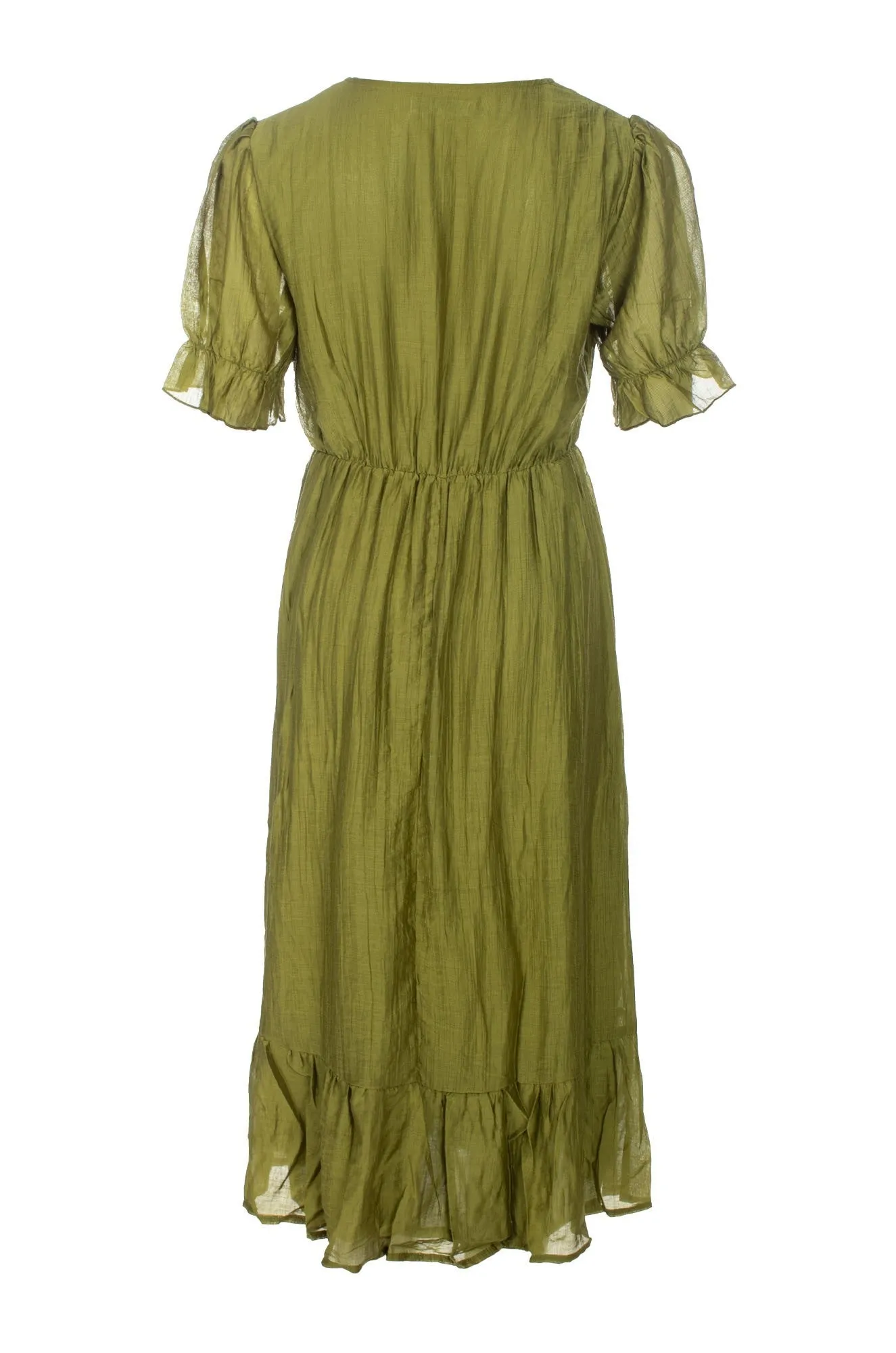 Midi Dress | Apple | 0107C1 Conscious Fit