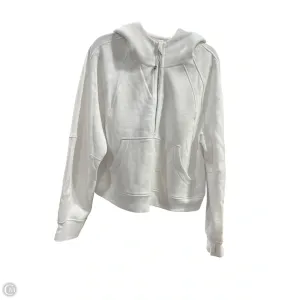 Layered Paneling VentilatedKnit Athletic Sweatshirt Hoodie By Lululemon In White